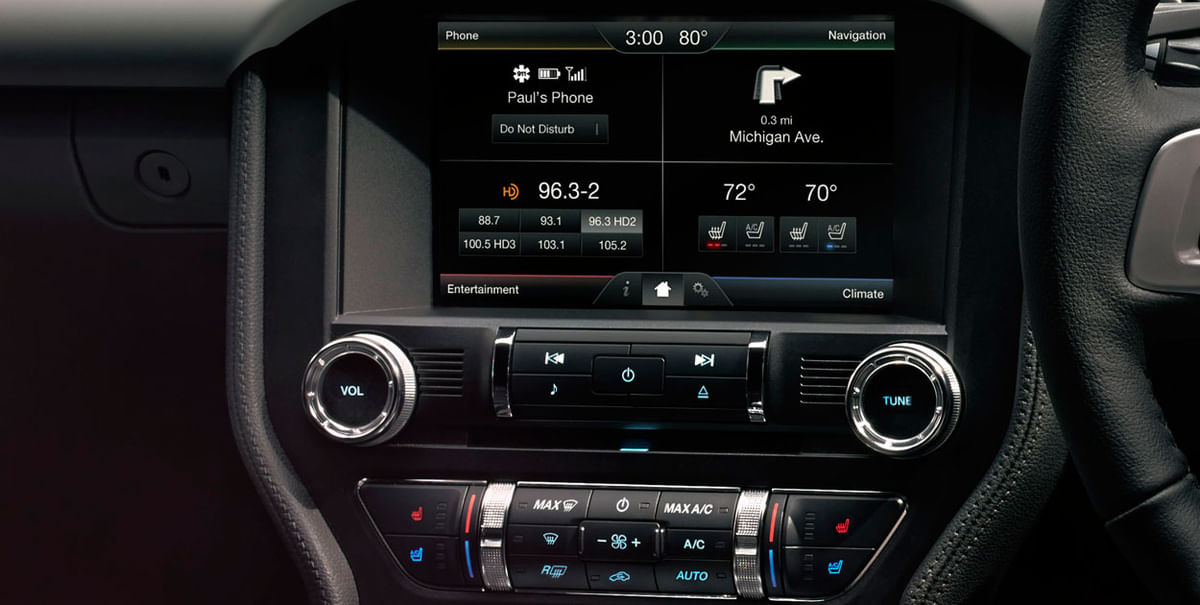 Ford Mustang 2020-2021 Audio System