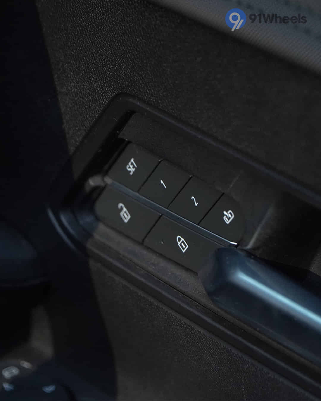 Ventilated seat switch