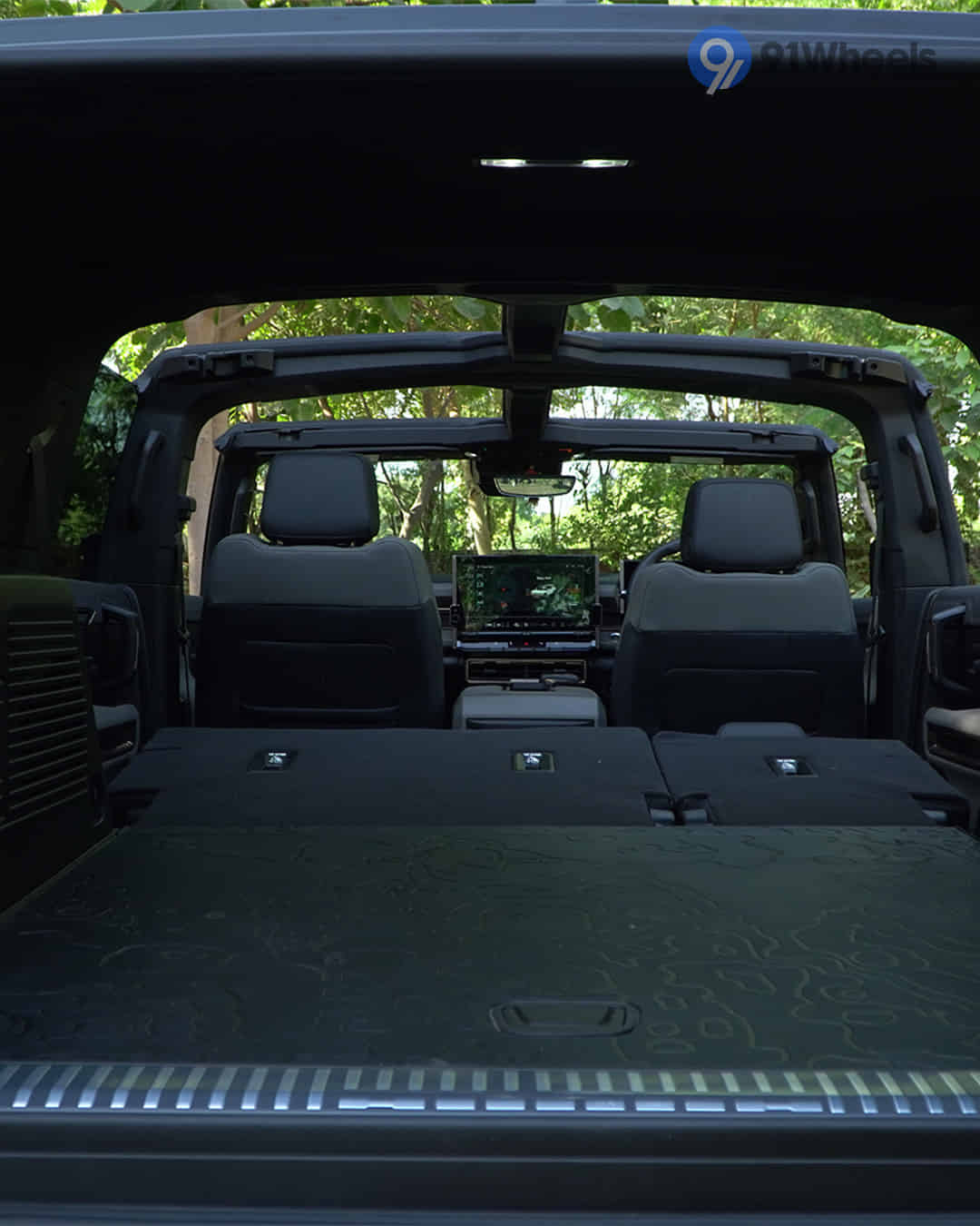 Bootspace Rear Seat Folded