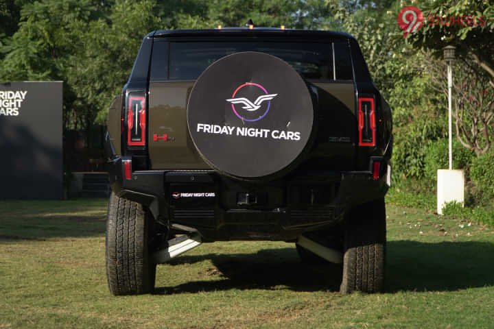 GMC Hummer EV Rear View