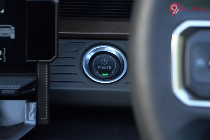 GMC Hummer EV Engine Start Button