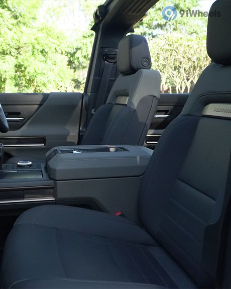 Hummer EV Front Row Seats