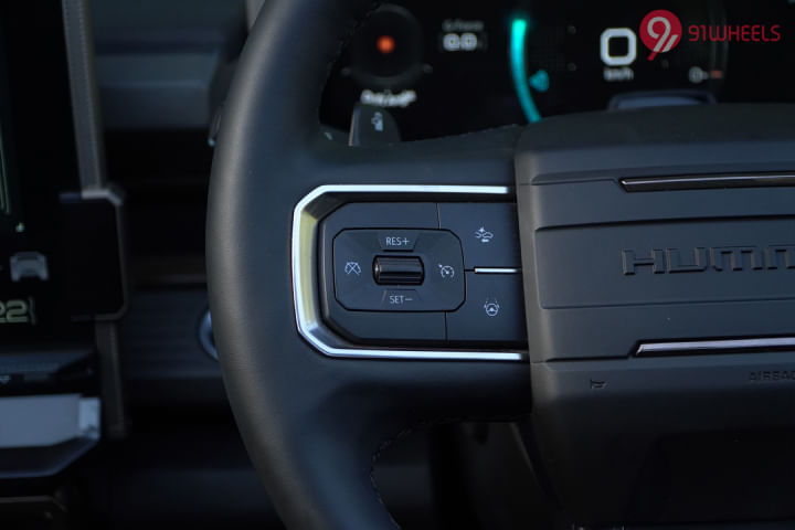 GMC Hummer EV Left Steering Mounted Controls