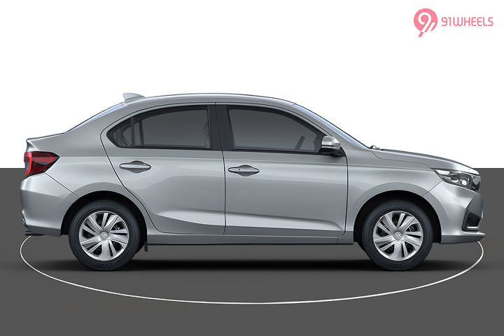 Honda Amaze 2nd Gen Right Side View
