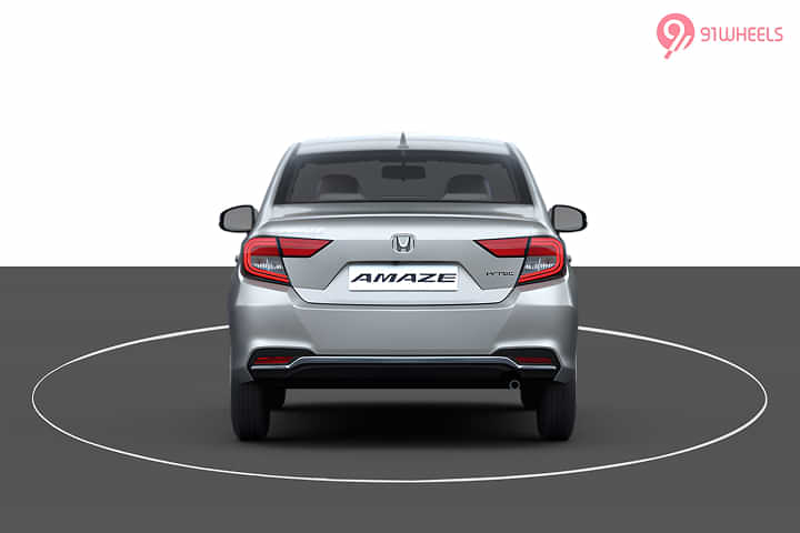 Honda Amaze 2nd Gen Rear View Honda Amaze 2nd Gen Rear View