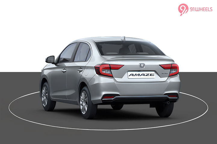 Honda Amaze 2nd Gen Left Rear Three Quarter