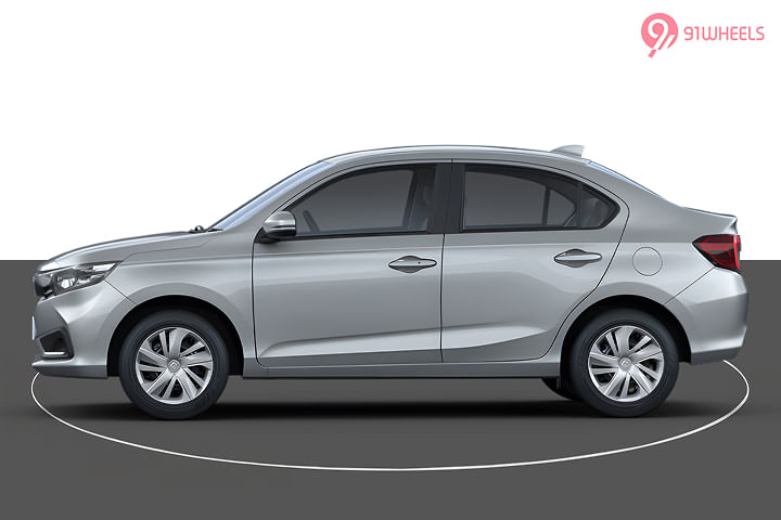 Honda Amaze 2nd Gen Left Side View