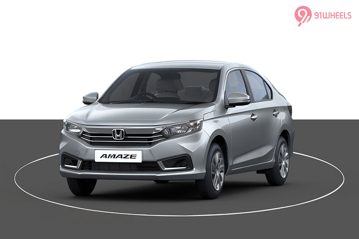 Honda Amaze 2nd Gen Left Front Three Quarter