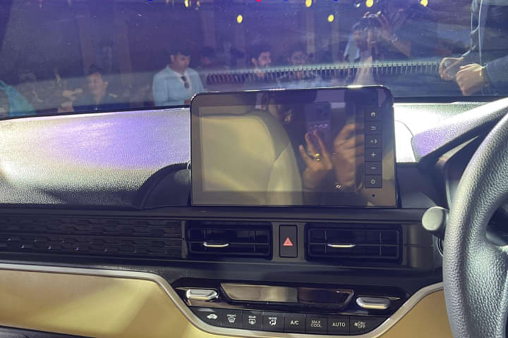 Honda Amaze Infotainment System
