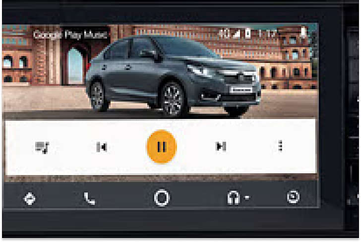 Honda Amaze Infotainment System