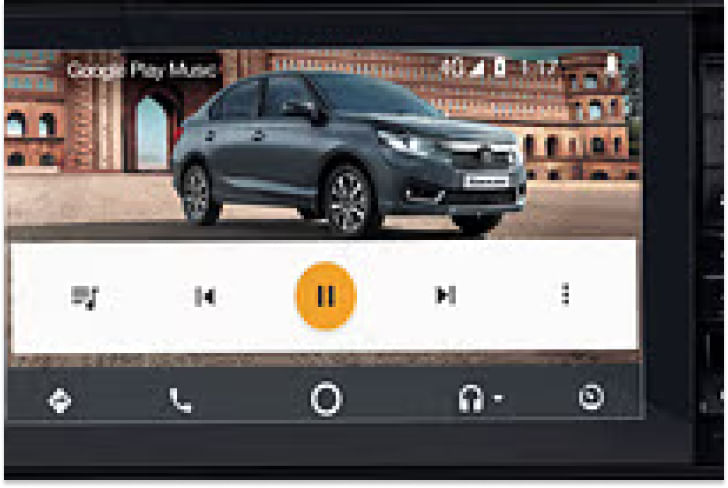 Honda Amaze 2nd Gen Infotainment System