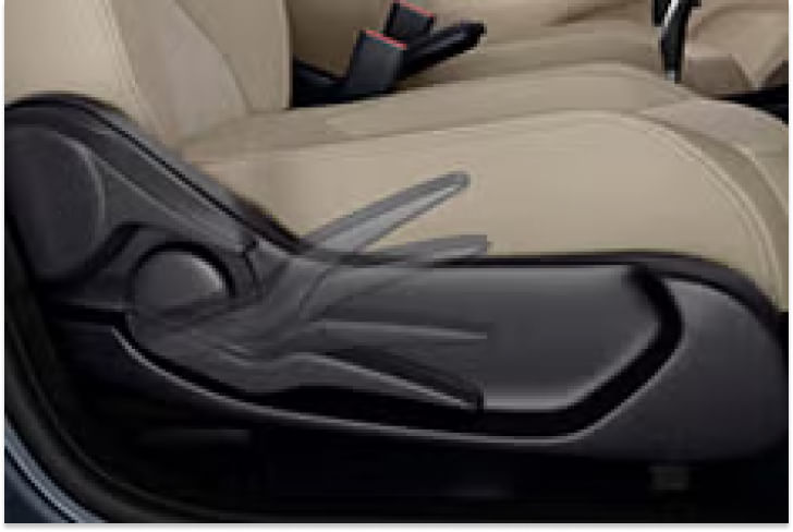 Honda Amaze 2nd Gen Seat Adjustment for Driver