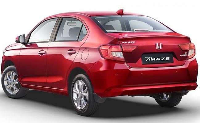 Honda Amaze 2018-2021 Rear Profile