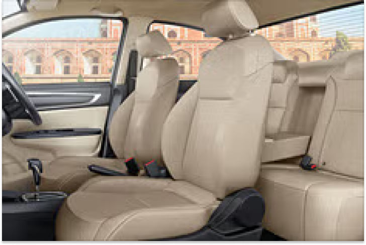 Honda Amaze 2nd Gen Front Row Seats