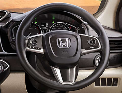Honda Amaze  1.2L Petrol VX MT Reinforced Safety features Steering Wheel