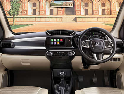 Honda Amaze 1.2L Petrol S CVT Reinforced Safety features Dashboard