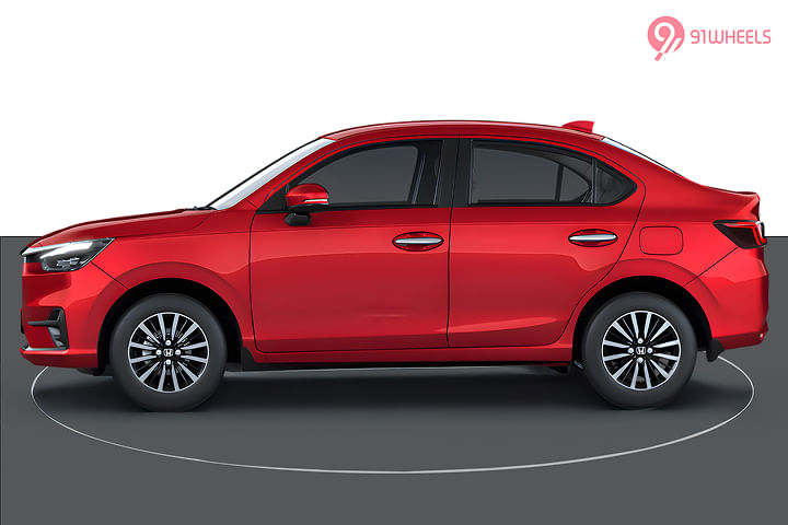 Honda Amaze Left Side View