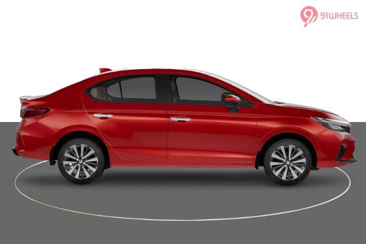 Honda City Hybrid Right Side View