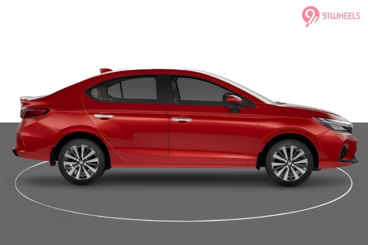 Honda City Hybrid Right Side View