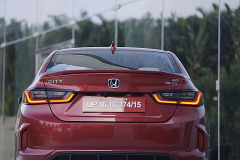 Honda City Hybrid ZX CVT Reinforced Safety features Rear View