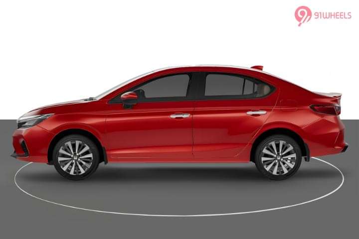 Honda City Hybrid Left Side View