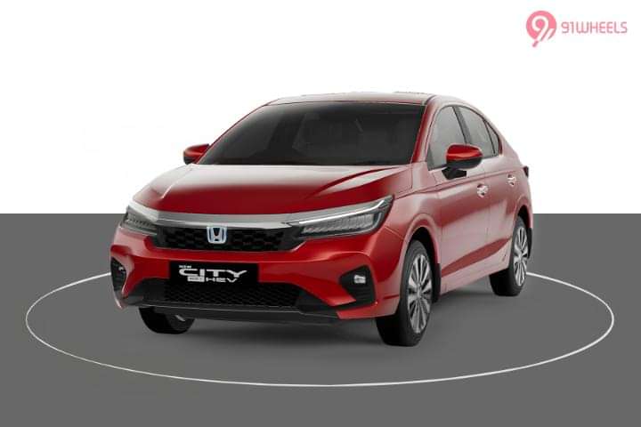 Honda City Hybrid Left Front Three Quarter