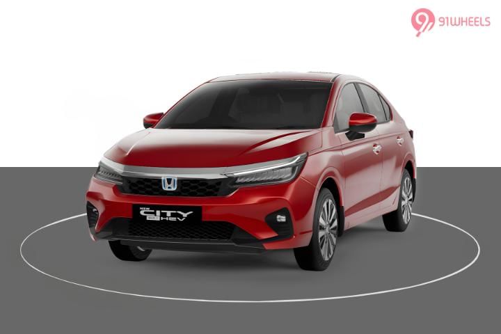 Honda City Hybrid Left Front Three Quarter