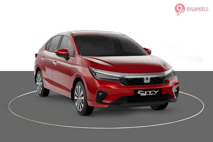Honda City Hybrid Right Front Three Quarter