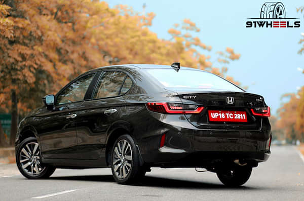 Honda City Left Rear Three Quarter