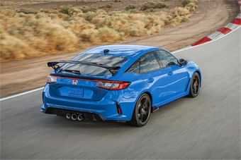 Honda Civic Type R Right Rear Three Quarter