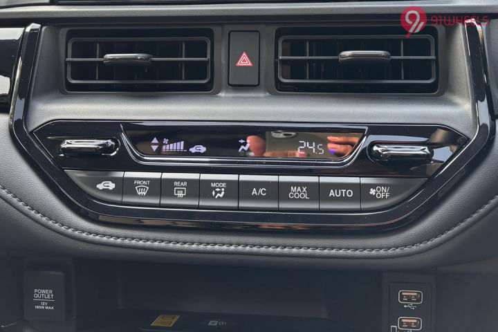 Honda Elevate AC Controls