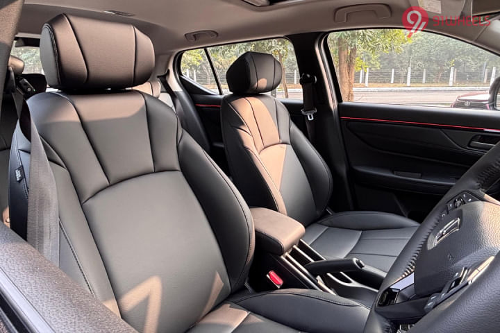 Honda Elevate Front Row Seats