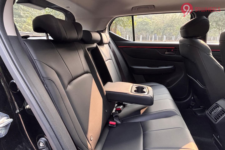 Honda Elevate Rear Seats