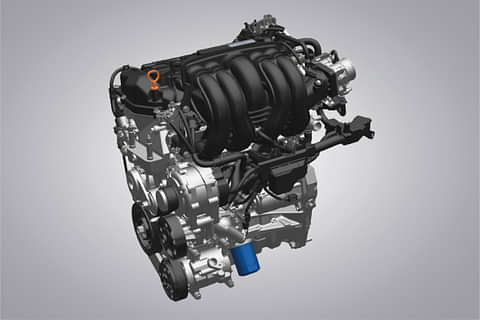 Honda Elevate ZX MT Engine Shot