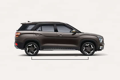 Hyundai Alcazar 1.5T Signature(O)7 Str Adventure Dual Tone Petrol DCT Right Side View