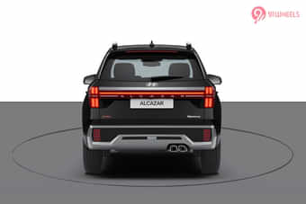 Hyundai Alcazar Rear View Hyundai Alcazar Rear View