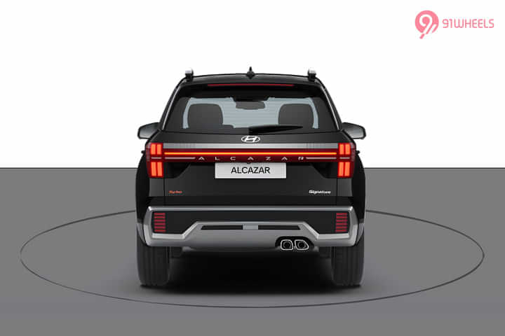 Hyundai Alcazar Rear View Hyundai Alcazar Rear View