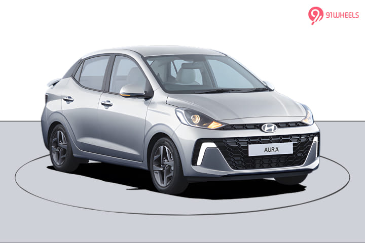 Hyundai Aura Right Front Three Quarter