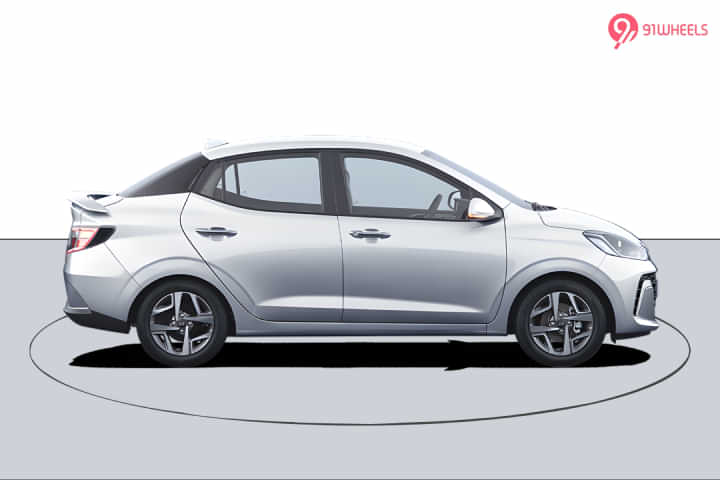 Hyundai Aura Right Side View Hyundai Aura Right Side View