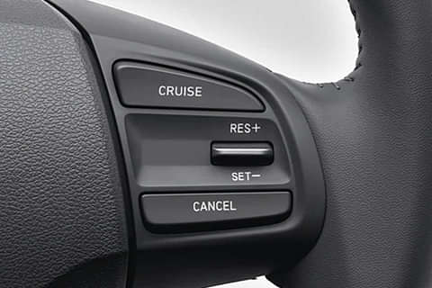 Hyundai Aura Petrol 1.0 Turbo SX+ MT Steering Controls