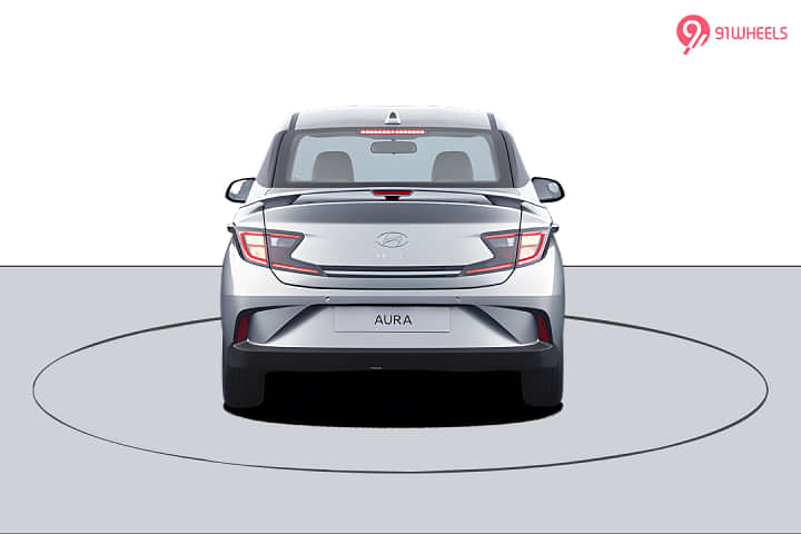 Hyundai Aura Rear View