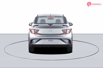 Hyundai Aura Rear View Hyundai Aura Rear View