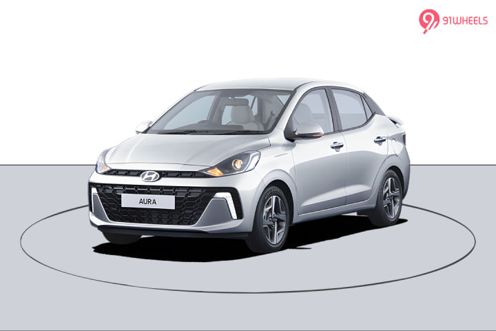 Hyundai Aura Left Front Three Quarter