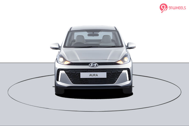 Hyundai Aura Front View