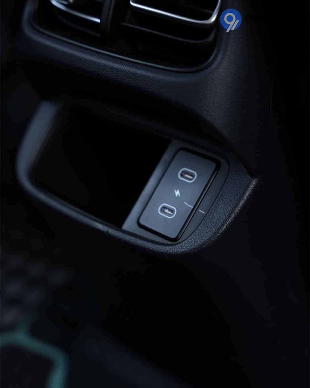 Rear Row Charging Point