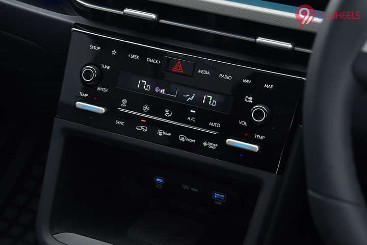 Hyundai Creta Electric AC Controls