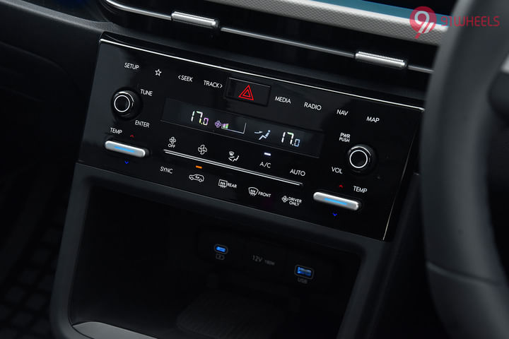 Hyundai Creta Electric AC Controls