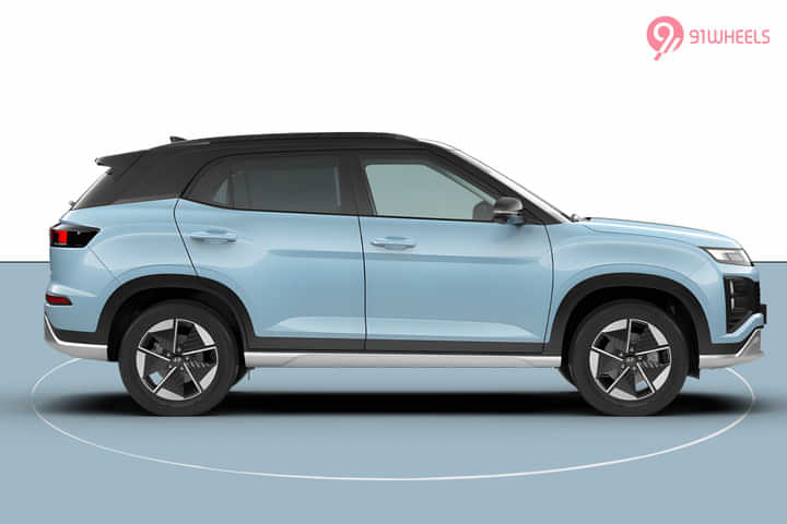 Hyundai Creta Electric Right Side View Hyundai Creta Electric Right Side View