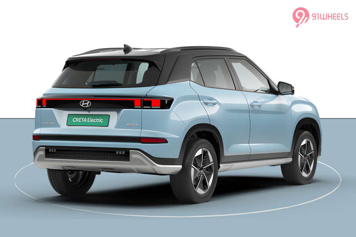 Hyundai Creta Electric Right Rear Three Quarter