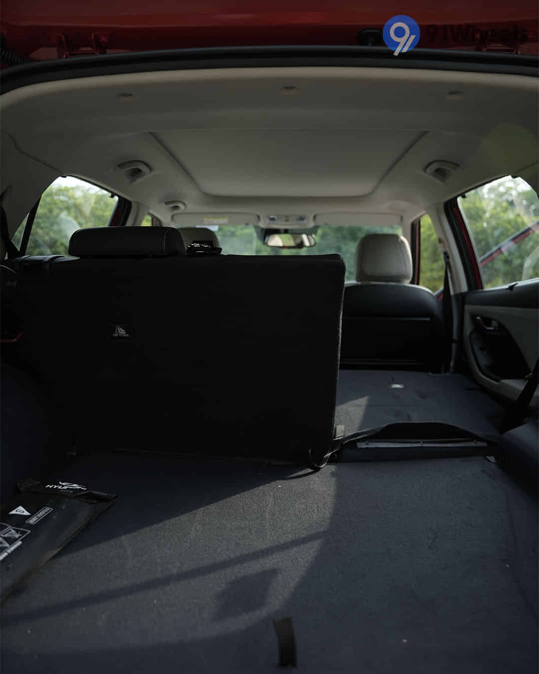 Bootspace Rear Seat Folded